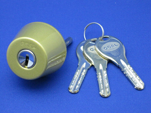 ゴール社V-18 TX,TTX対応シリンダーgoal-cy-2470(GCY-247 GCY247)塗装ゴールド色テール刻印40 筒長33ミリ☆☆GOAL ゴール☆V18 TX TTX☆GOAL ゴール☆☆ 玄関 ドア 扉 修理 補修 交換 部品 パーツ