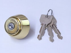 U9LD,BH,DZ取替用シリンダーYB色(金色)(MCY-221MCY221)