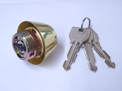 U9LD,BH,DZ取替用シリンダーYB色(金色)(MCY-221MCY221)