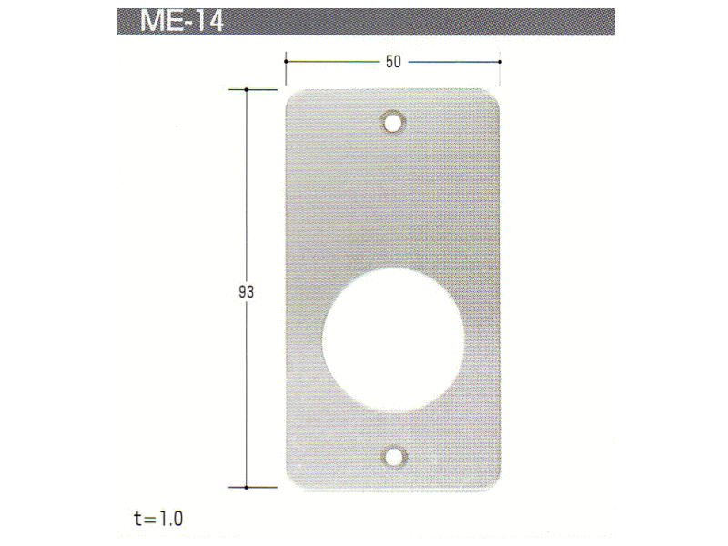 BH化粧板　エスカッション　ME-14(ME14)