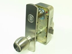 U9RA(85RA)取替用本体セット握玉タイプ外開用左勝手シルバー色