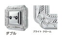 FEDE(フェデ) トグルスイッチ「フィレンツェ」ブライト クローム (ダブル)PXP-FTS-202-CB《取寄品》☆☆FEDE フェデ スガツネ☆☆デザイン...