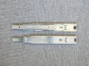 LAMP スライドレール 3段引き3618-200 (レール長さ200mm)光沢クロメート処理※1セット(2本)単位での販売です。