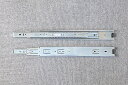 LAMP スライドレール 3段引き4518-350 (レール長さ350mm)光沢クロメート処理※1セット(2本)単位での販売です。
