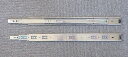 LAMP スライドレール 3段引き4518-550 (レール長さ550mm)光沢クロメート処理※1セット(2本)単位での販売です。