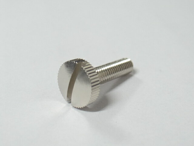 ローレットビスM5×20（5本入）ニッケル　カドミレス黄銅