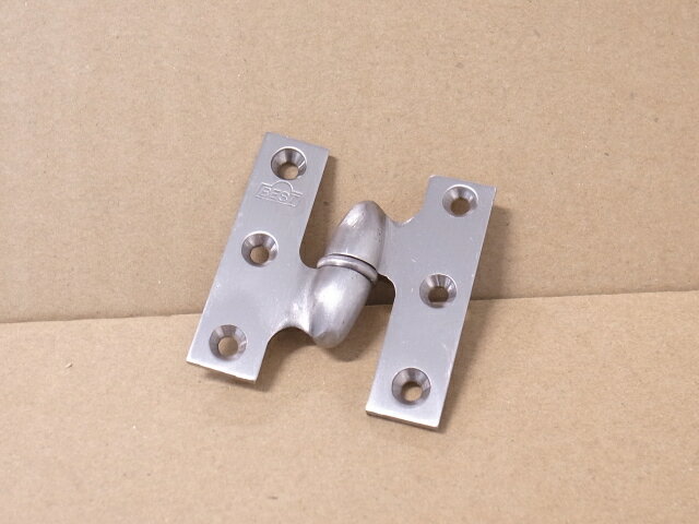 ベスト　フランス蝶番ホワイトブロンズ色　縦40ミリ右勝手用