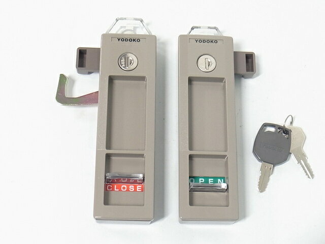 ヨド物置 エスモ旧ESC型用錠セット(左右セット)玄関 ドア 扉 修理 補修 交換 部品 パーツ