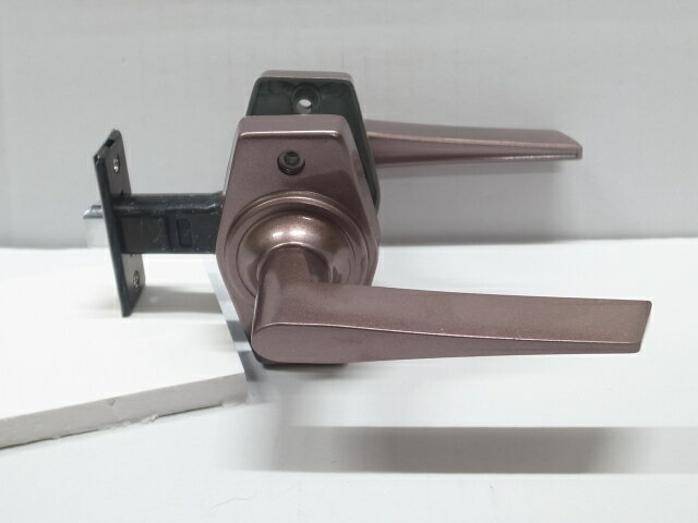 川口技研（GIKEN ギケン）ホームレバーHL-1CB 空錠 ブラウン色 バックセット60ミリ 3