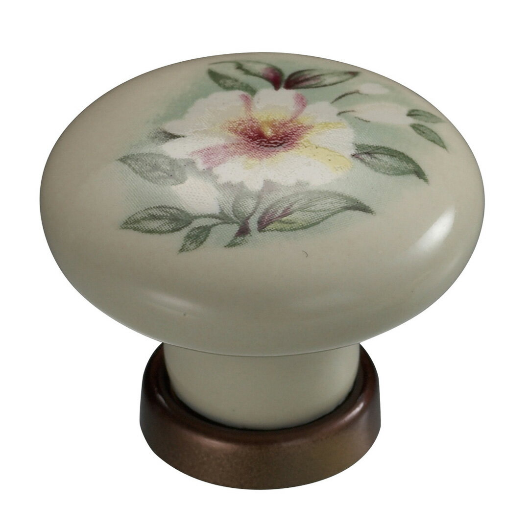 つまみハンドル王国　 つまみ（花柄） KTH-J328【お買い上げ2000円(税込)以下、宅配便以外での配送】☆☆..