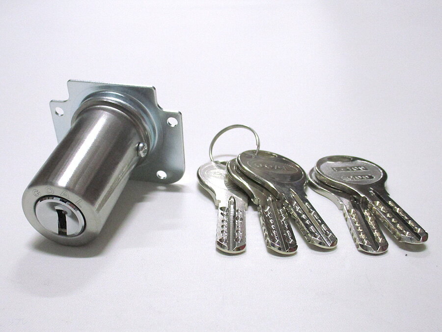ゴール V-18PMK取替用シリンダー シルバー色(鍵5本付)☆☆MIWA ミワ 美和☆75PM PMK☆MIWA ミワ 美和☆☆ 玄関 ドア 扉 修理 補修 ...