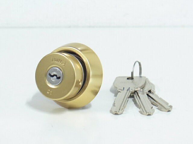 U9 LA,DA取替用シリンダー GD色(金色)　（戸厚50ミリ～58ミリ）☆☆MIWA ミワ 美和☆ LA DA ☆MIWA ミワ 美和☆☆ 玄関 ドア 扉 修理 補修 交換 部品 パーツのサムネイル