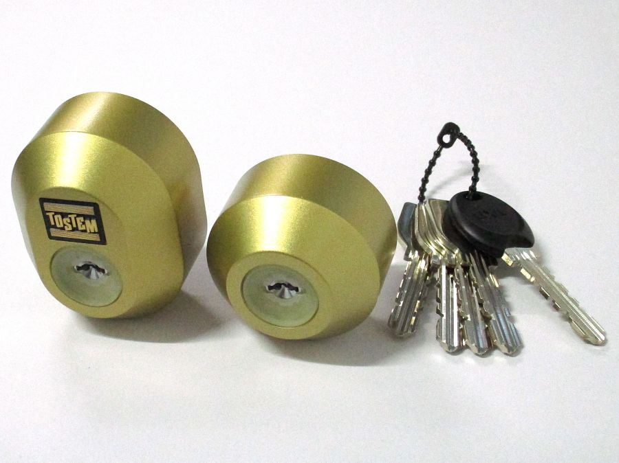 トステム耐熱玄関ドア用交換用シリンダーMC-0444(MCY-444 MCY444)(DDZZ1003)☆☆MIWA ミワ 美和☆トステム TOSTEM☆MIWA ミワ 美和☆☆ 玄関 ドア 扉 修理 補修 交換 部品 パーツ