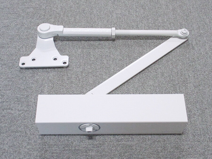 ニュースター ドアクローザードアチェックPS7002 PS-7002ホワイト色 ストップ付☆☆NS NEWSTAR ニュースター☆PS7002☆NS NEWSTAR ニュースター☆☆ 玄関 ドア 扉 修理 交換 部品 パーツ
