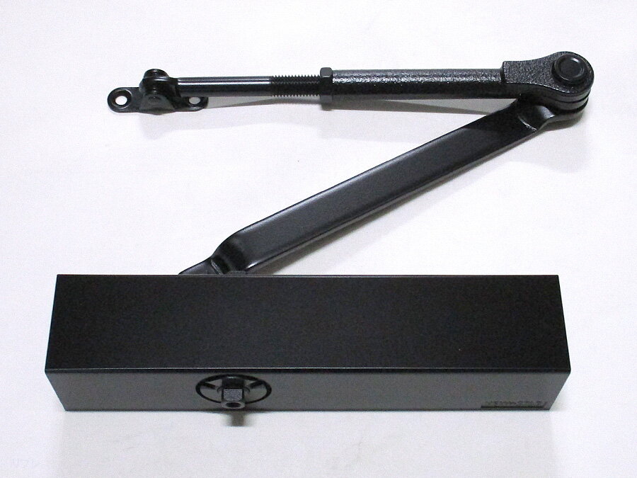 ニュースター ドアクローザードアチェックS7001 S-7001ブラック色 ストップ付☆☆NS NEWSTAR ニュースター☆S7001☆NS NEWSTAR ニュースター☆☆ 玄関 ドア 扉 修理 交換 部品 パーツ