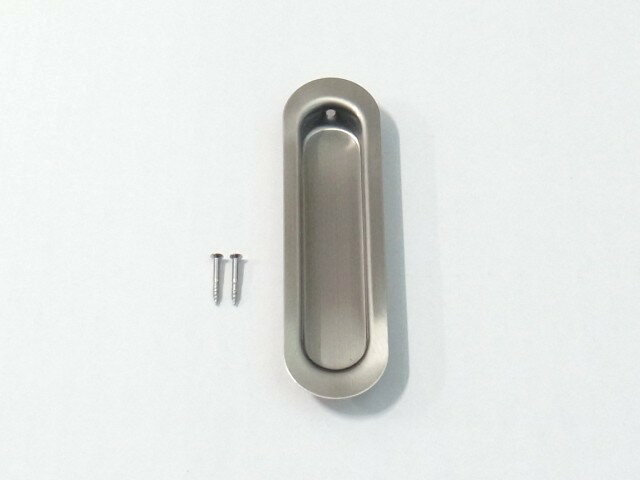 シロクマ（WB）ステン プレーン戸引手ST-18　シルバー　105ミリ☆☆SHIROKUMA　白熊☆引手　手掛 ☆シロク..