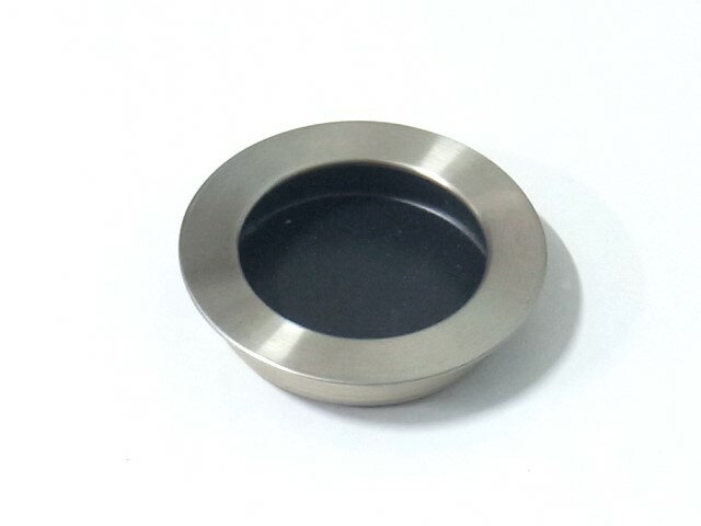 シロクマ（WB）フロイデ 丸手掛ST-22　ステン黒　大（60ミリ）☆☆SHIROKUMA　白熊☆引手　手掛 ☆シロクマ　WB☆☆