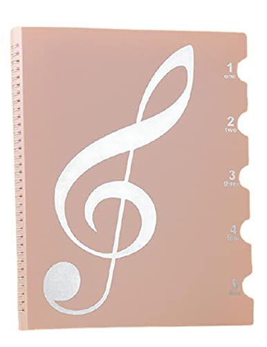 A4サイズの楽譜ファイルです。 リング式のファイルなので180度見開きはもちろん折りたたんで使用することもできます。 PP材質を使用している為、防水性、防汚性、耐久性があり長く使用できます。 フィルムポケットではないのでファイルに入れたまま書き込みが可能です。また照明の映り込みや照り返しがなく、ステージ上などで文字や譜面が飛んで見えなくなる心配もありません。 オーケストラ、吹奏楽、声楽、ピアノ演奏の練習、音楽教室の教材、作曲やライブなどで使用できプレゼントとしてもおすすめです。 【サイズ】 A4 サイズ 縦32cm×横26cm 【カラー】ピンク