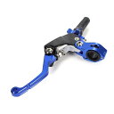 クラッチレバー ピボットパーチ YZ125 YZ250 汎用 ウルトラライト 軽クラ 軽クラッチ ブルー