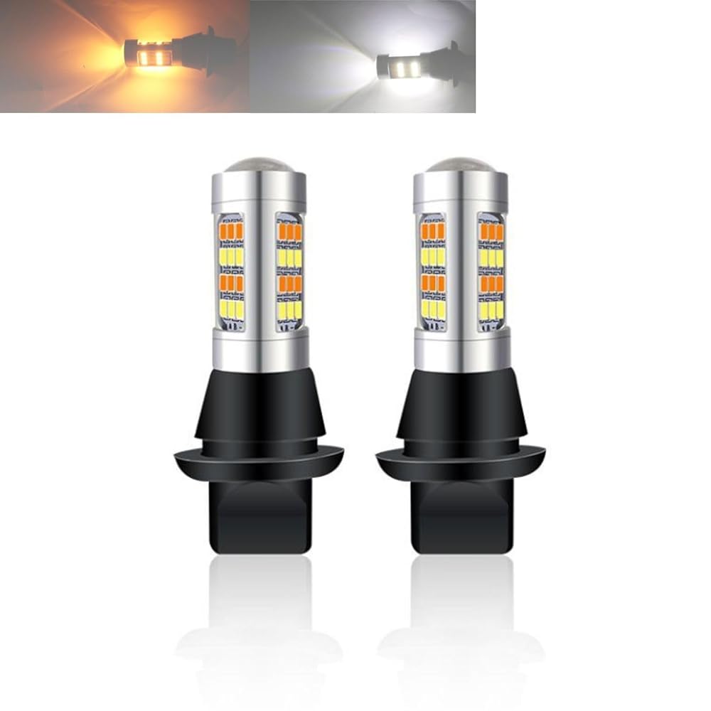 樂天商城 - ウインカー ポジションキット T20 7440 12V ホワイト アンバー 2色 42連 2835SMD 2個 イエローホワイト