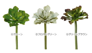 【人工植物】asca（アスカ） サッカレンテン アエオニウム 1本 【A-42019】【造花 フェイクグリーン アート インテリア 花材 多肉植物】