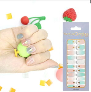 パステルカラーネイルシール 大人かわいいネイルシール ネイルV85 シールネイル 貼るタイプネイル 使い捨てネイル ネイルかわいい 簡単 セルフ キット 硬化 硬め 初心者 貼って固める シンプル おすすめ ランキング ジェルネイルセット 送料無料