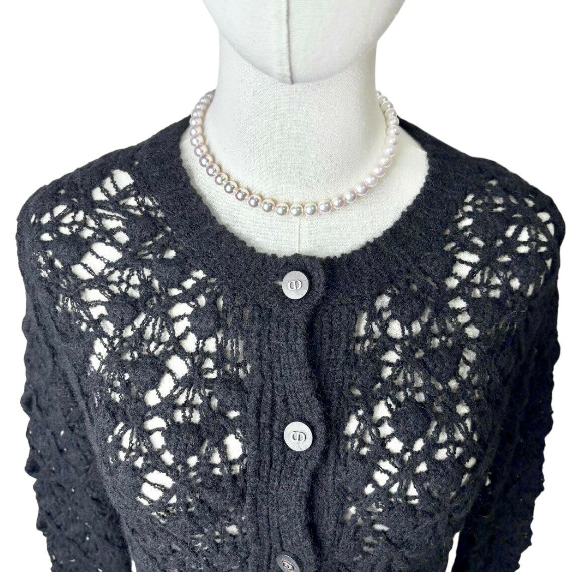 ���ꥹ�����ǥ������� ����š�Christian Dior 2023 ���󥵥�֥� ���ʡ�����˥å� �����ߥ� ���륯 ��إ� �����ǥ����� Ĺµ ���󥯥ȥå� CD�ܥ��� �֥�å� F36 I40 M����������