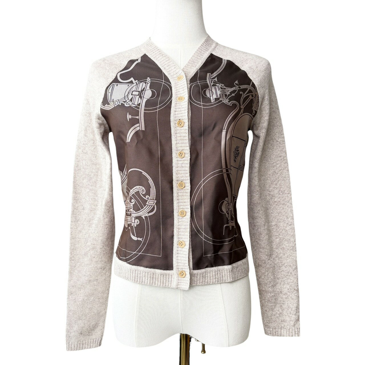 エルメス マルジェラ期 ボルデュックカットソー ライトベージュ レディース S【中古】【新入荷】◇ HERMES - エルメス マルジェラ期 ボルデュック カットソー 半袖
