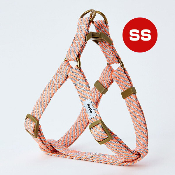犬用胴輪 フラッシュソフトハーネス SS ピンク ペティオ ▼a ペット グッズ 犬 ドッグ 抗菌 光る 両面反..