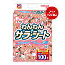 わんわん サラシート ワイド お徳用 100枚入 第一衛材 ▼a ペット グッズ 犬 ドッグ ニオイ 安心 清潔 日本製 P.one(4)