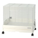 イージーホーム エボ 60WH WS ワイヤースノコ仕様 三晃商会 ▼a ペット グッズ 小動物 ウサギ モルモット ケージ SANKO 送料無料(4)