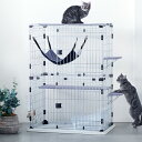 サークルタワー プレイキャット 2段 ボンビアルコン ▼g ペット グッズ 猫 キャット ケージ オシャレ 送料無料