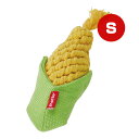編んでるCORNデンタル S ペティオ ▼a ペット グッズ 犬 ドッグ おもちゃ デンタルトイ 手編み ロープぬいぐるみ W27419 Petio