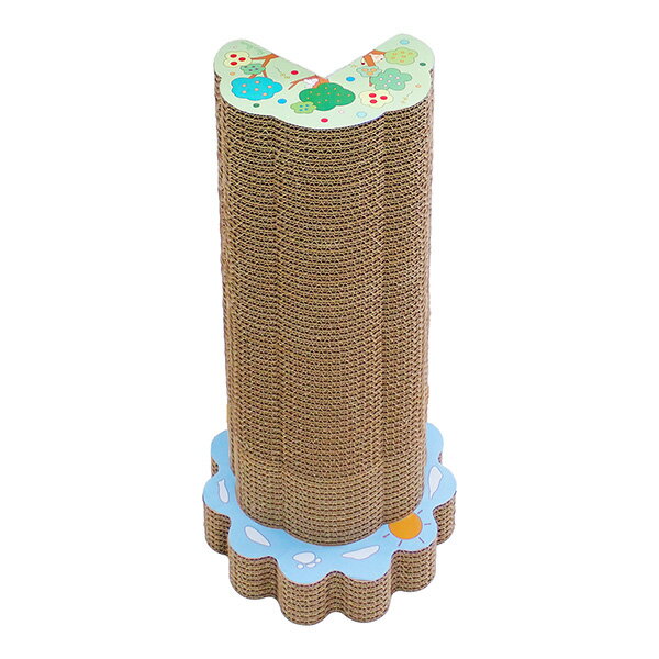 にゃんこのコーナー爪とぎ ペッツルート ▼a ペット グッズ 猫 キャット おもちゃ 爪磨き ダンボール 日..