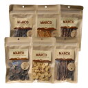 MARCO 馬肉おやつ 6種セット FLF ▼g ペット フード 犬 ドッグ おやつ 送料無料