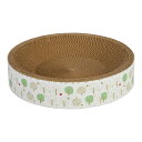猫のつめとぎ ねこまるまる アップルグリーン ボンビアルコン ▼g ペット グッズ 猫 キャット 爪とぎ ベッド 高密度段ボール素材