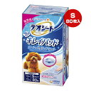デオシート キレイパッド Sサイズ 80枚 ユニチャーム ▼a ペット グッズ 犬 ドッグ トイレ おしっこ 小型吸収パッド 貼るだけ