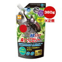 消臭バイオ ぬりっこゼリー 380g×2個 マルカン ▼a ペット フード 昆虫 カブト虫 クワガタ虫 F-51