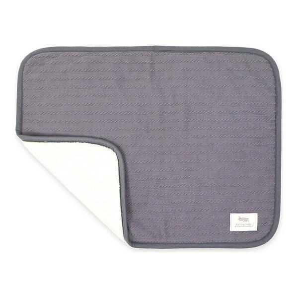 ケーブルニットブランケット グレー ペットプロ ▼a ペット グッズ 犬 ドッグ 猫 キャット 秋冬 PetPro