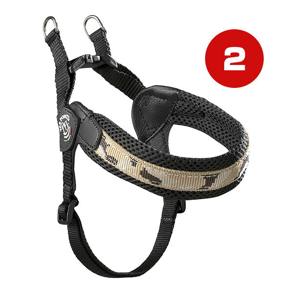 Rakuten - フィッビア アジャスタブル ペニー 2 デザートカモ ▼g ペット グッズ 犬 ドッグ アクセサリー ハーネス 胴輪 TRE PONTI LTP127 送料無料