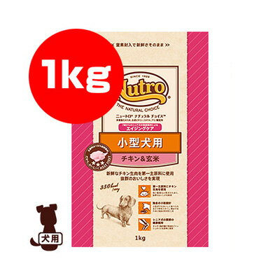 ナチュラルチョイス 小型犬用 シニア犬用 チキン＆玄米 1kg プレミアムチキン ニュートロジャパン g ペット フード 犬 ドッグ