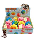 ■PLATZ ラバーツイストボール 12P BOX プラッツ ▼g ペット グッズ 犬 ドッグ おもちゃ