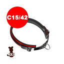 ERGO COMFORT エルゴコンフォート 首輪 C15/42 レッド ファンタジーワールド▼w ペット グッズ ドッグ 犬 アクセサリ 首輪 中型犬