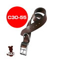 ferplast ファープラスト 本格ブルレザー使用 革犬具 VIP C30-55 クビワ ブラウン ファンタジーワールド ▼w ペット グッズ 犬 ドッグ ア...