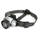 ROTHCO ヘッドランプ 9LED 227 AAAセル 単4電池 単四電池 ヘッドライト ハンズフリーライト アウトドア 登山 懐中電気 明るいLEDライト ...