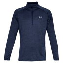 UNDER ARMOUR ハーフジップシャツ Tech 1/2 Zip Shirt 2.0 長袖  アンダーアーマー ジップアップシャツ HeatGear ヒートギア 長袖シャツ 軍服 戦闘服 BDU