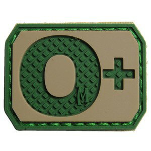 マックスペディション ワッペン血液型に陽性を追加し、「もしも」の時に自らの情報を示せるパッチMAXPEDITION(マックスペディション)ミリタリーパッチ、Blood Type Morale Patch(ブロッド タイプ モラル パッチ)で...