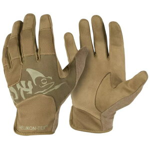 HELIKON-TEX タクティカルグローブ All Round Fit 合皮素材 RK-AFL-PO [ コヨーテ&アダプティブグリーン / Sサイズ ] ヘリコンテックス Tactical オールラウンドフィット ミリタリーグローブ 軍用手袋 サバゲーグローブ LE装備 軍用グローブ サバゲグローブ