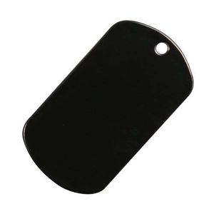 ドッグタグ プレート 8393 ブラック | ドックタグ 認識票 DOG TAG つやあり 艶あり つやなし メンズアクセサリー 識別票 Dog Tag 個人識...