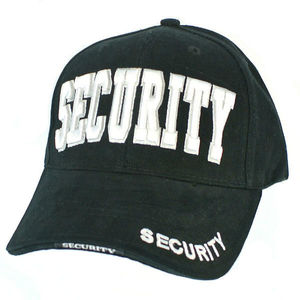 Rothco キャップ セキュリティ [ ブラックホワイト ] 9382 ベースボールキャップ 野球帽 メンズ ワーク..